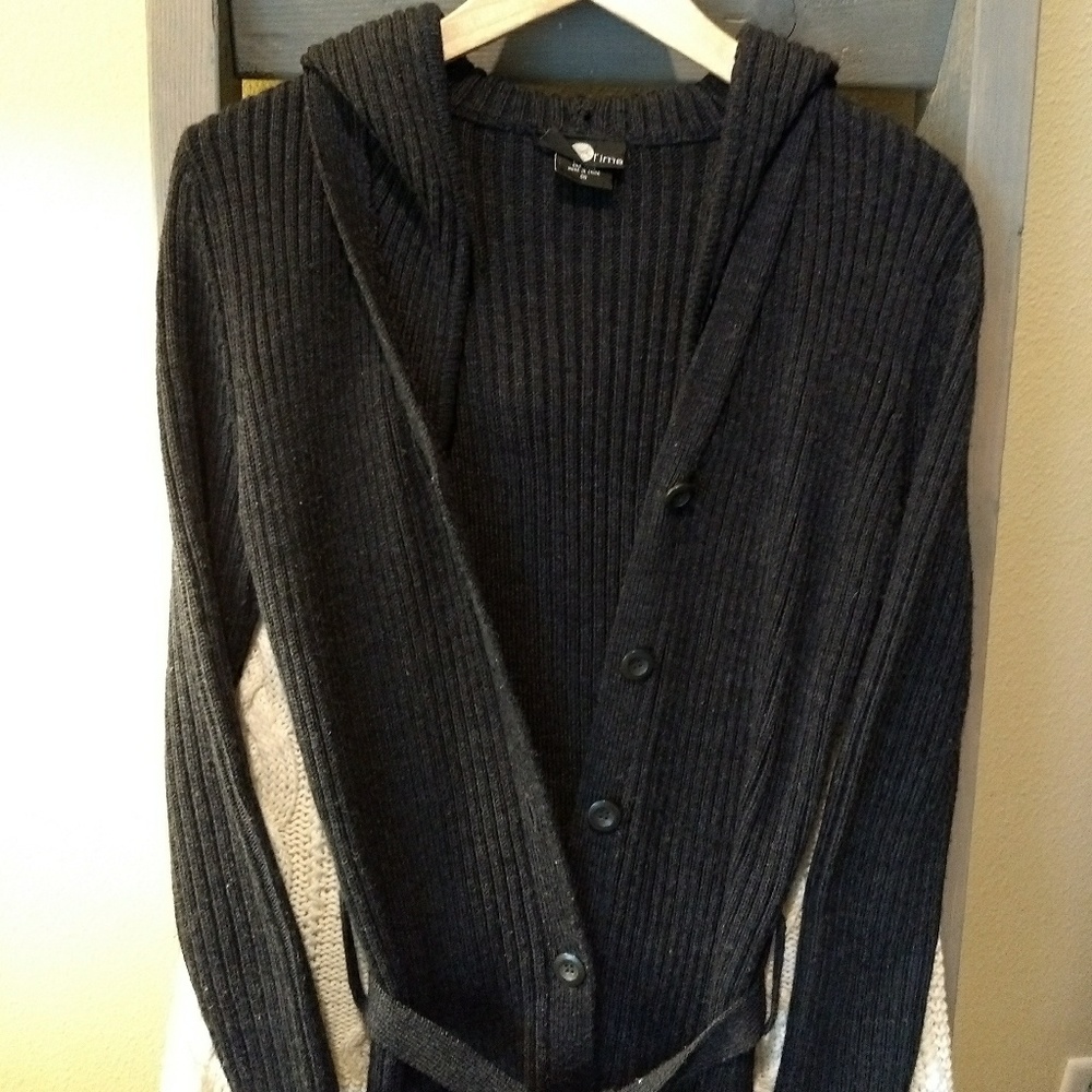 It's Our Time Long Hooded Cardigan Sweater